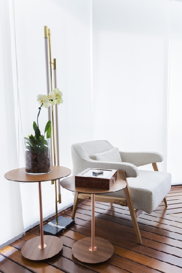 Projeto da designer de interiores Juliana Torres com lumin�ria S�o Judas Prime.